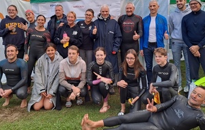 L’US Colomiers Natation participe à la 1ère édition de “L’as quate oras deu lac”