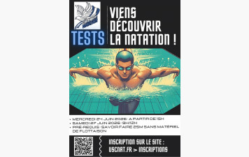Inscriptions ouvertes pour les tests 2026-2027
