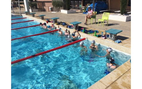 LES NAGEURS DU CLUB EN STAGE