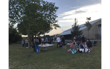 Cohésion et partage pour le barbecue de fin d’année !