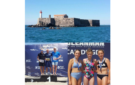 OceanMan du Cap d'Agde : un joli triplé en famille !