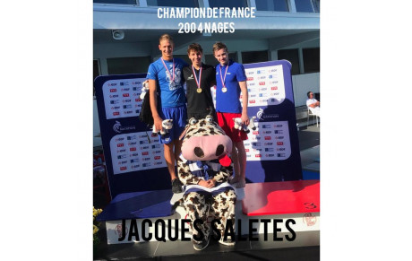Jacques Saletes : Champion de France du 200 4 Nages !