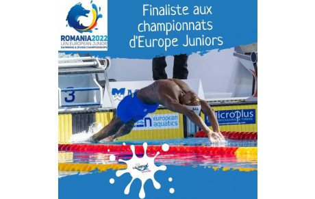 Finaliste aux Euros Juniors