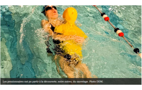La Dépêche Colomiers. L’USC natation initie à de nouvelles pratiques